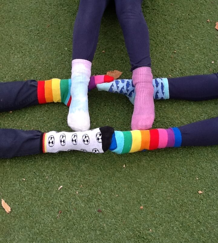 Odd Socks Day Anti Bullying Alliance Kentish Town C of E Primary School